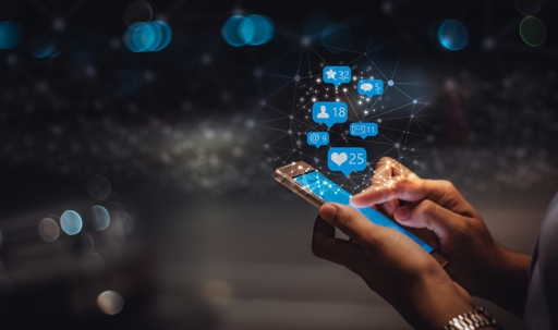 Social media notifications